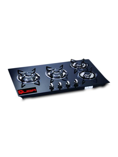 black stainless steel 4 burner hob-top - 1332781 - Very Small Image - 1