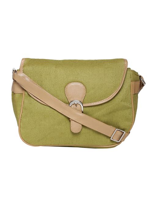 green canvas sling bag - 13328079 - Very Small Image - 1