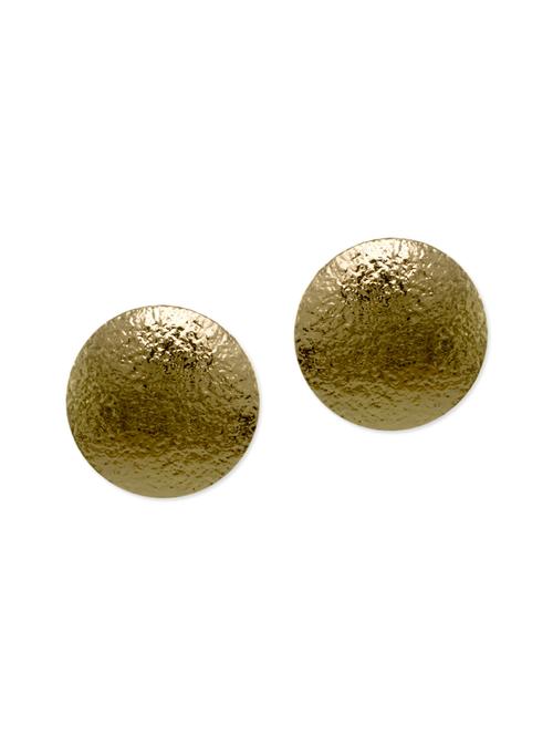 gold metal studs earrings - 13329796 - Very Small Image - 1