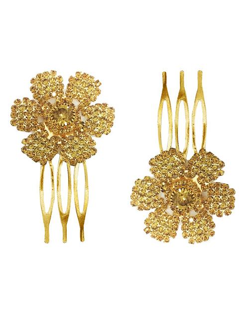 floral comb clip set of 2 - 13336172 - Very Small Image - 1