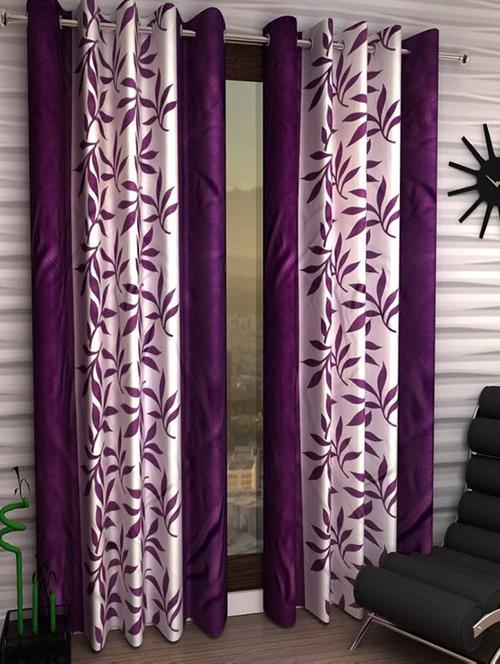 home fantasy beautuful polyester window curtain-set of 2 - 13338287 - Very Small Image - 1