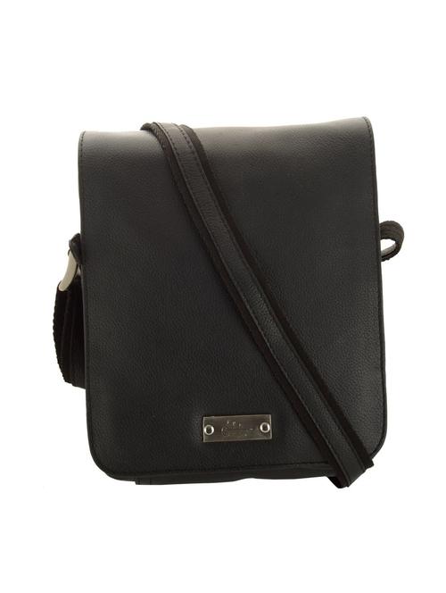 black leather messengerbag - 13339110 - Very Small Image - 1