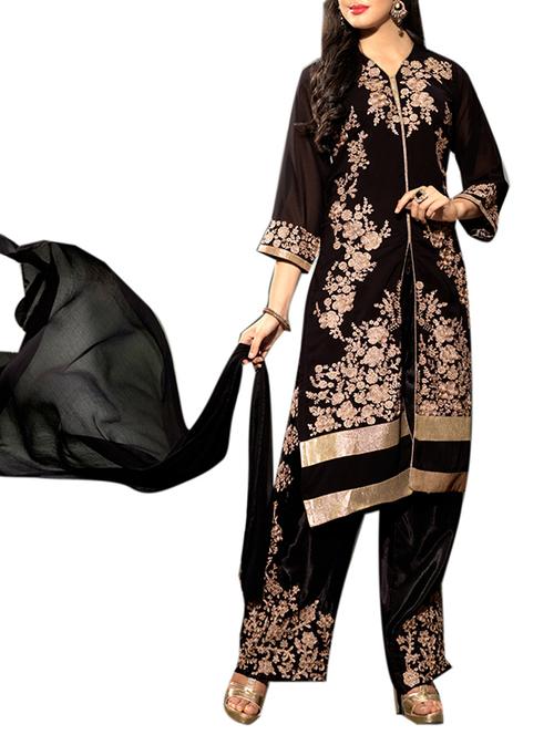 embroidered georgette suit set - 1334263 - Very Small Image - 1