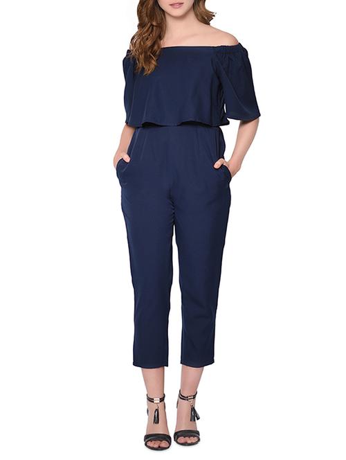 off shoulder layered jumpsuit - 13342667 - Very Small Image - 1