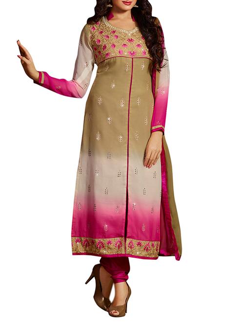 multicoloured embroidered suit set - 1334276 - Very Small Image - 1