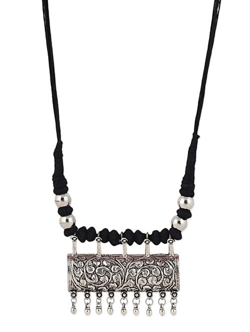 black metal tribal necklace - 13343600 - Very Small Image - 1