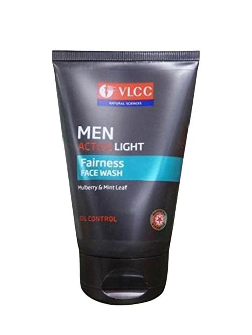 vlcc men active light  face wash (100 ml) - 13359187 - Very Small Image - 1