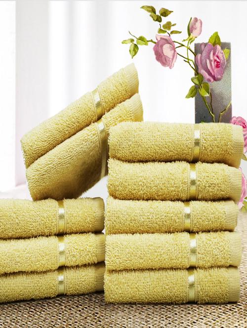 story @ home brown 100% cotton face towel - 13360960 - Very Small Image - 1