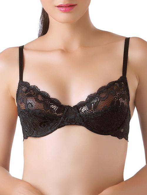 black lace bra - 13363006 - Very Small Image - 1