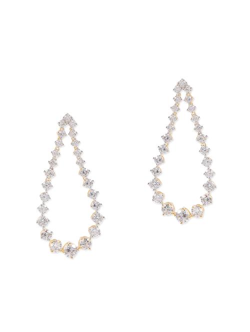 gold  drop earrings - 13364573 - Very Small Image - 1