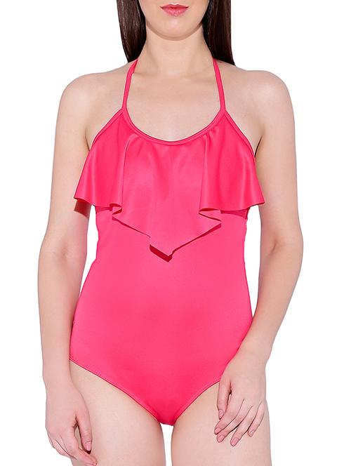 solid pink monokini - 13374166 - Very Small Image - 1