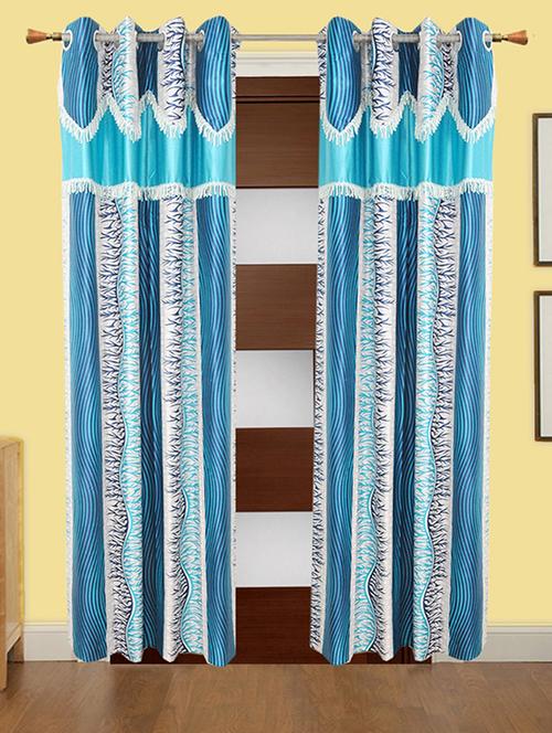 victory beautiful polyester eyelet door curtain - 13375167 - Very Small Image - 1