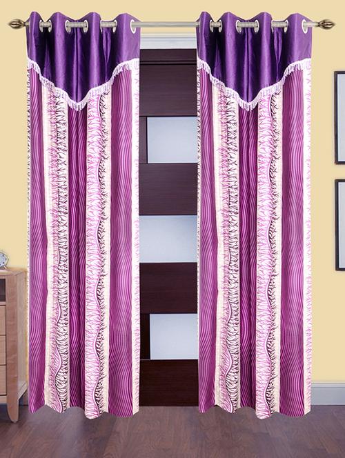 victory beautiful polyester eyelet door curtain - 13375171 - Very Small Image - 1