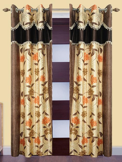 victory beautiful polyester eyelet door curtain - 13375195 - Very Small Image - 1