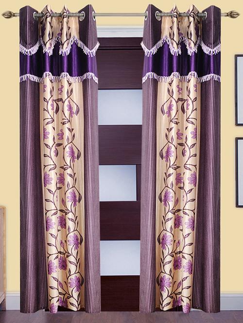 victory beautiful polyester eyelet door curtain - 13375207 - Very Small Image - 1