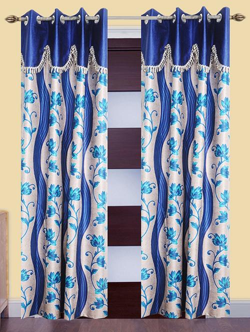 victory beautiful polyester eyelet door curtain - 13375221 - Very Small Image - 1