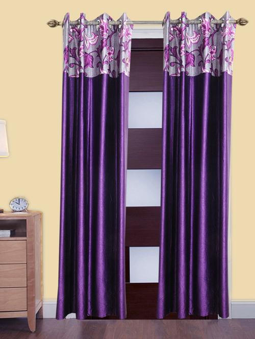 victory beautiful polyester eyelet door curtain - 13375238 - Very Small Image - 1