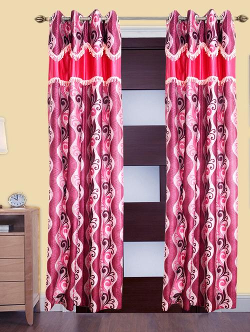 victory beautiful polyester eyelet door curtain - 13375240 - Very Small Image - 1