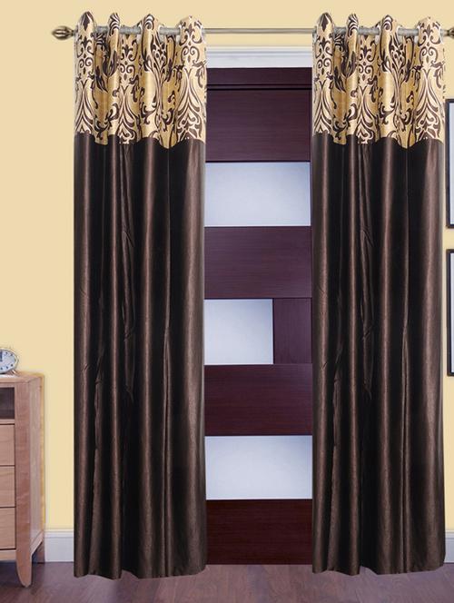victory beautiful polyester eyelet door curtain - 13375249 - Very Small Image - 1