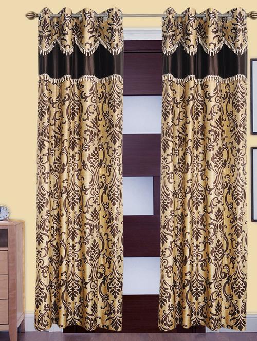 victory beautiful polyester eyelet door curtain - 13375251 - Very Small Image - 1