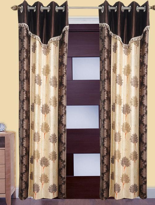 victory beautiful polyester eyelet door curtain - 13375254 - Very Small Image - 1