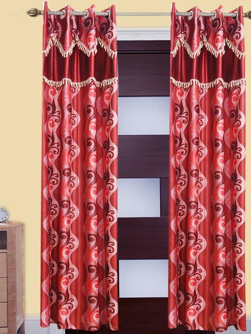 victory beautiful polyester eyelet door curtain - 13375289 - Very Small Image - 1