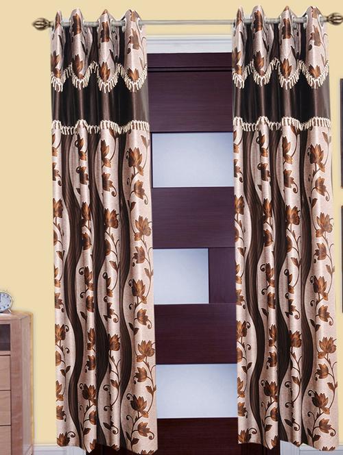 victory beautiful polyester eyelet door curtain - 13375321 - Very Small Image - 1