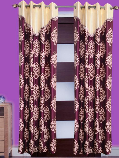 victory beautiful polyester eyelet door curtain - 13375336 - Very Small Image - 1