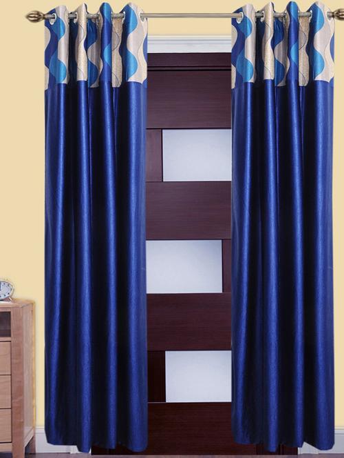 victory beautiful polyester eyelet door curtain - 13375342 - Very Small Image - 1