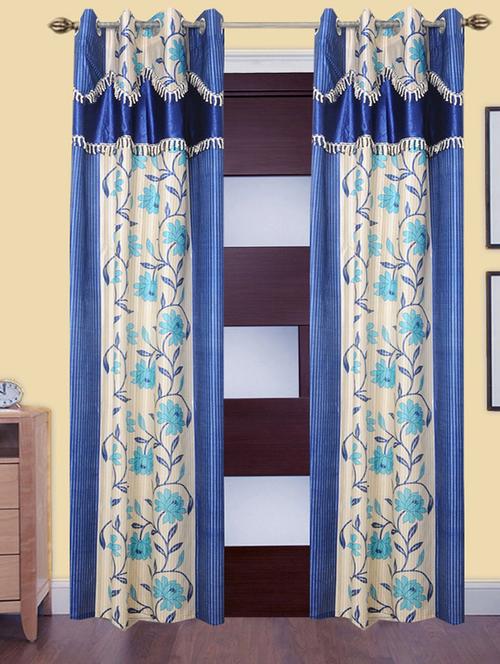 victory beautiful polyester eyelet door curtain - 13375362 - Very Small Image - 1