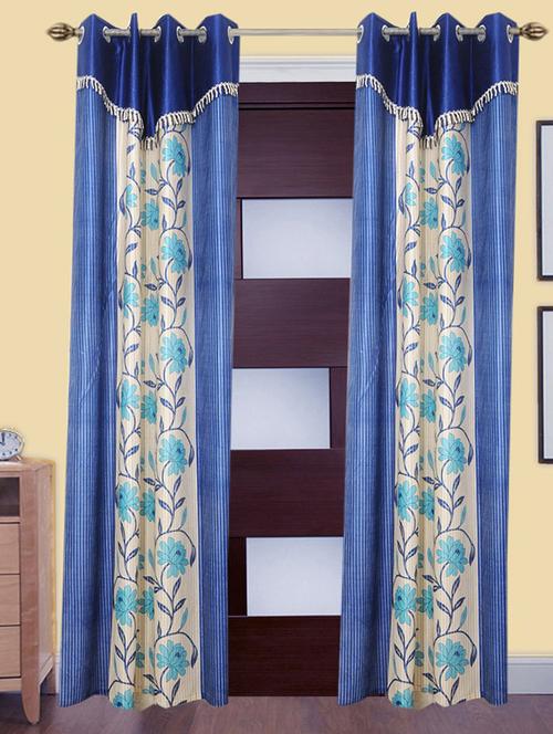 victory beautiful polyester eyelet door curtain - 13375364 - Very Small Image - 1