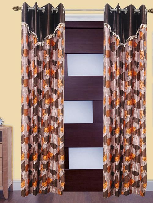 victory beautiful polyester eyelet door curtain - 13375370 - Very Small Image - 1