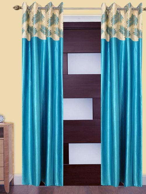 victory beautiful polyester eyelet door curtain - 13375383 - Very Small Image - 1