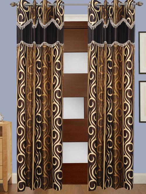 victory beautiful polyester eyelet door curtain - 13375393 - Very Small Image - 1