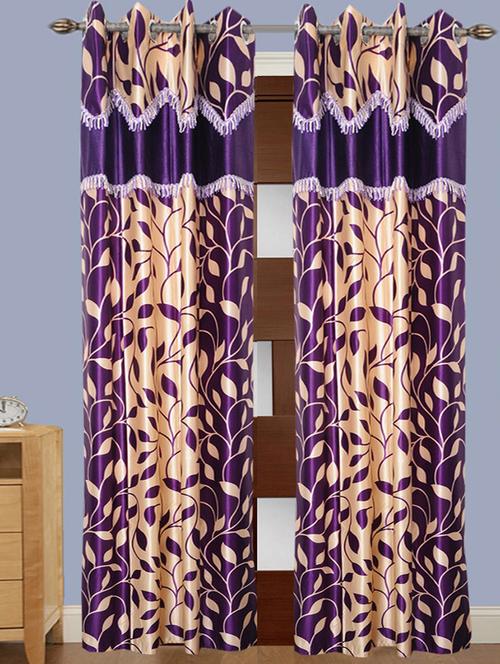 victory beautiful polyester eyelet door curtain - 13375402 - Very Small Image - 1