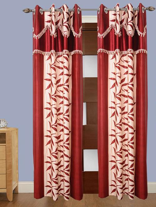 victory beautiful polyester eyelet door curtain - 13375407 - Very Small Image - 1