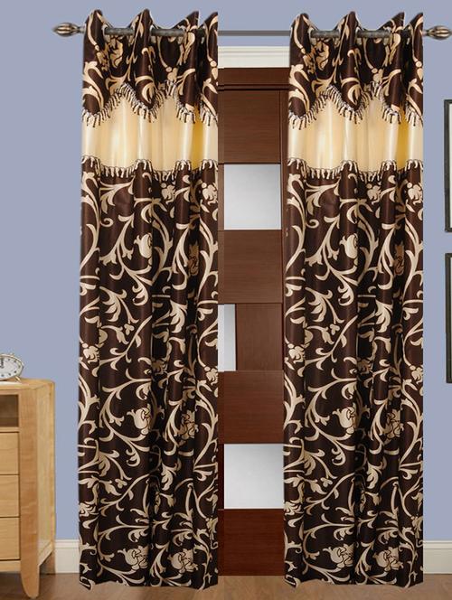 victory beautiful polyester eyelet door curtain - 13375411 - Very Small Image - 1