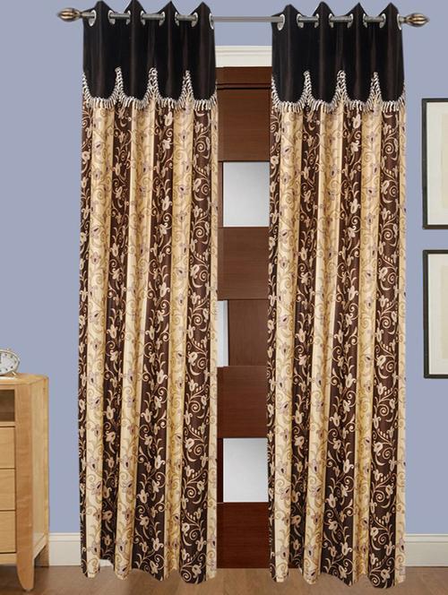victory beautiful polyester eyelet door curtain - 13375412 - Very Small Image - 1