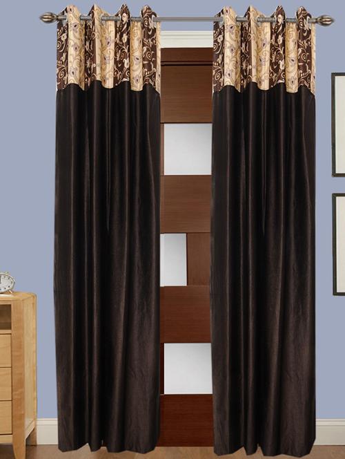 victory beautiful polyester eyelet door curtain - 13375415 - Very Small Image - 1