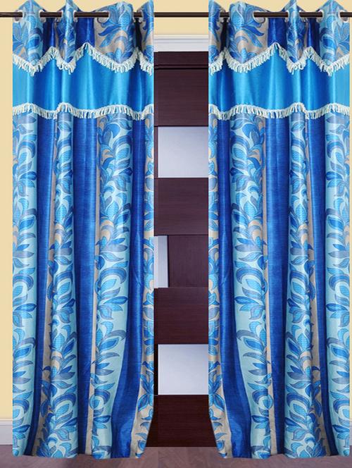 victory beautiful polyester eyelet door curtain - 13375428 - Very Small Image - 1