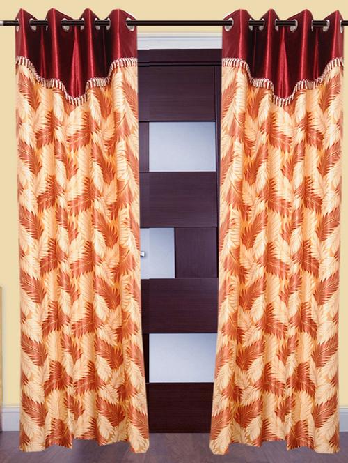 victory beautiful polyester eyelet door curtain - 13375437 - Very Small Image - 1