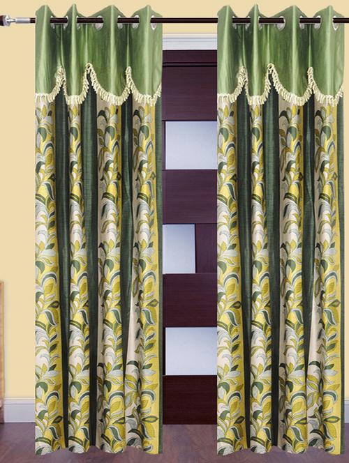 victory beautiful polyester eyelet door curtain - 13375440 - Very Small Image - 1