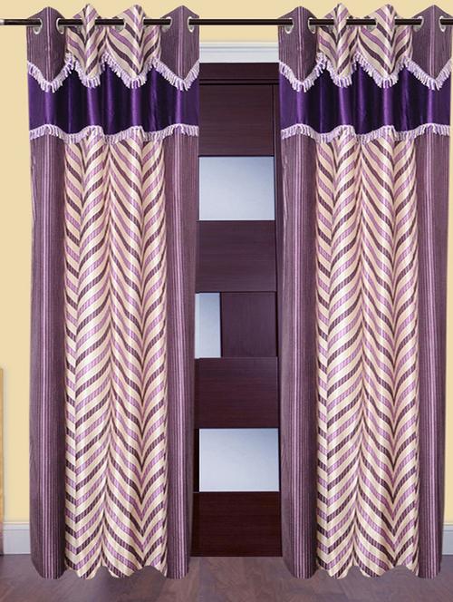 victory beautiful polyester eyelet door curtain - 13375453 - Very Small Image - 1
