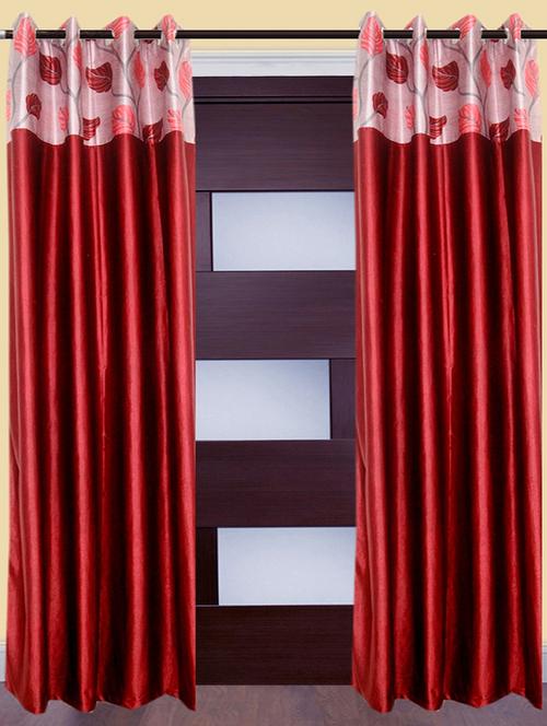 victory beautiful polyester eyelet door curtain - 13375456 - Very Small Image - 1