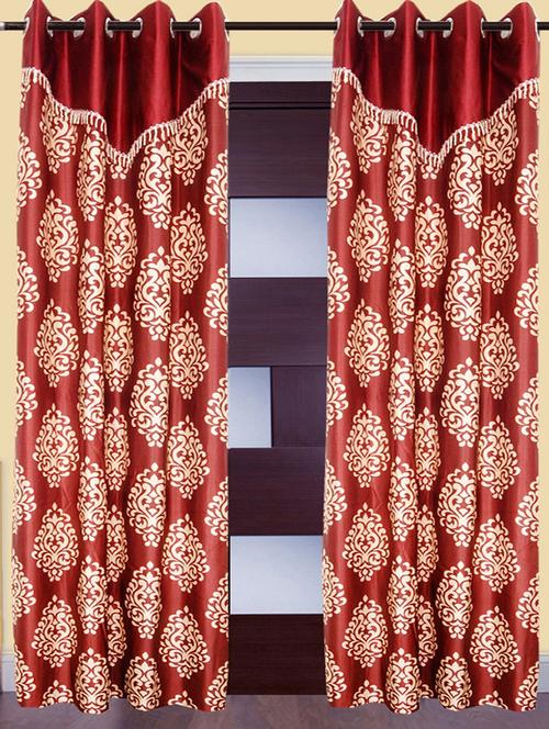 victory beautiful polyester eyelet door curtain - 13375460 - Very Small Image - 1