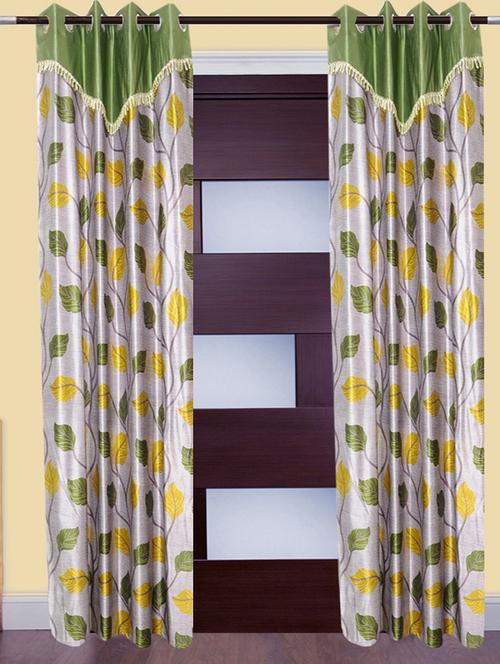 victory beautiful polyester eyelet door curtain - 13375473 - Very Small Image - 1