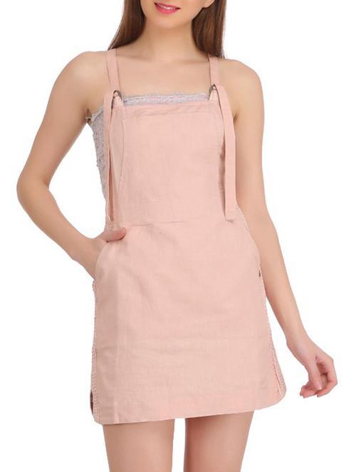 pink cotton dungree - 13375556 - Very Small Image - 1