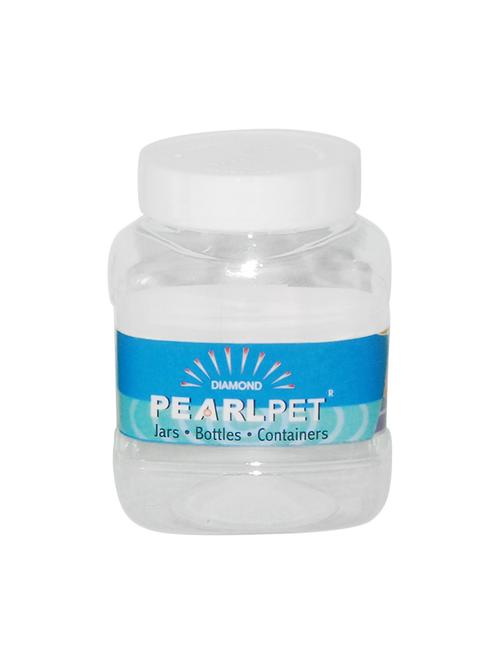 pearlpet transparent 63mm 300 ml oval jar set of 3 pcs - 13382998 - Very Small Image - 1