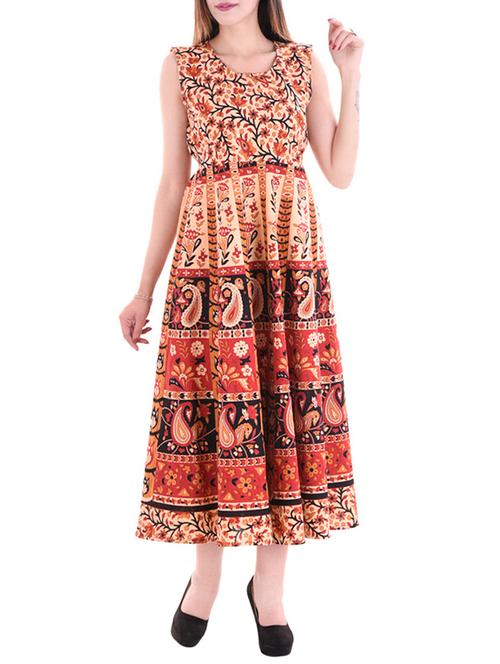 multi colored cotton dress - 13384277 - Very Small Image - 1