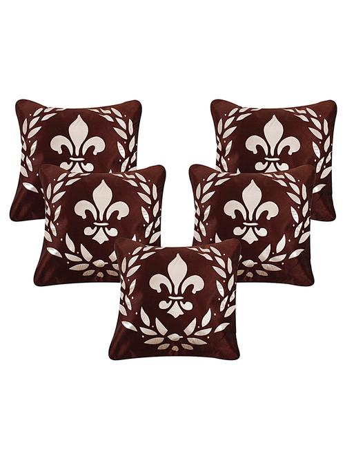 kingly polyester set of 5 cushion cover - 13385061 - Very Small Image - 1